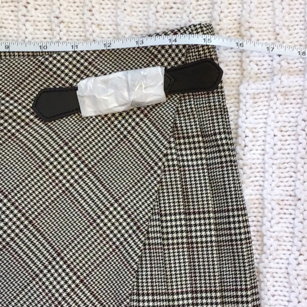 J Jill Pleated Wrap Style Skirt - Picture 6 of 9